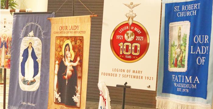 An assortment of Banners