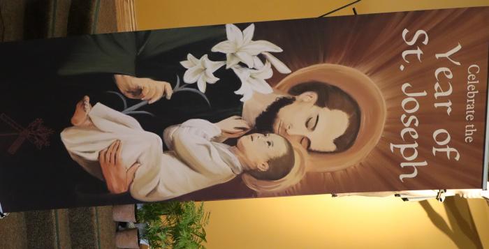 Banner for the Year of St. Joseph